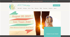 Desktop Screenshot of agcscholarships.org